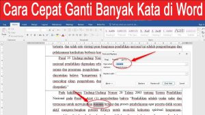 Cara Mengganti Kata Di Word Dalchaebi