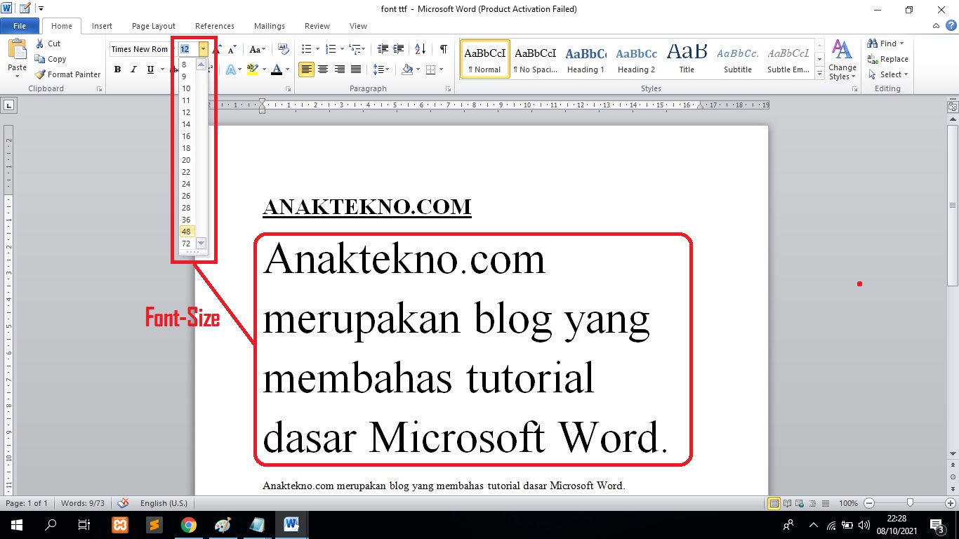 Mengungkap Misteri Mengapa Ukuran Teks di Microsoft Word Sulit Diubah