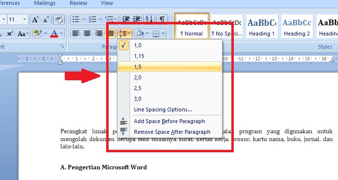 Cara Mengatur Spasi di Word Antar Kata Baris dan Paragraf Cara Mengatur Spasi di Word Antar Kata Baris dan Paragraf