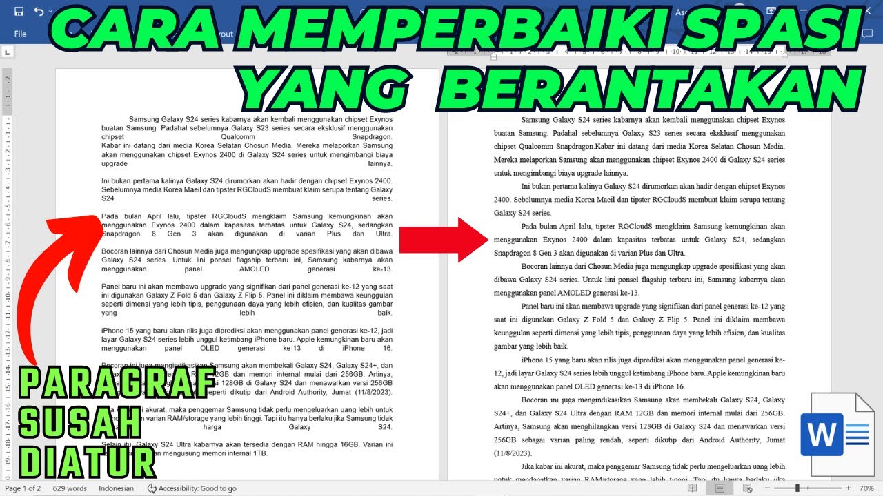 mengapa format word berubah tidak ada spasi mengapa format word berubah tidak ada spasi