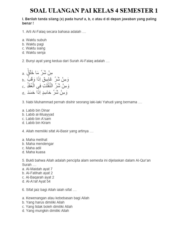 Lolos Nilai Sempurna dengan Contoh Soal PAI Kelas 11 Mid Semester 1 Kurikulum 2013 Ini Lolos Nilai Sempurna dengan Contoh Soal PAI Kelas 11 Mid Semester 1 Kurikulum 2013 Ini